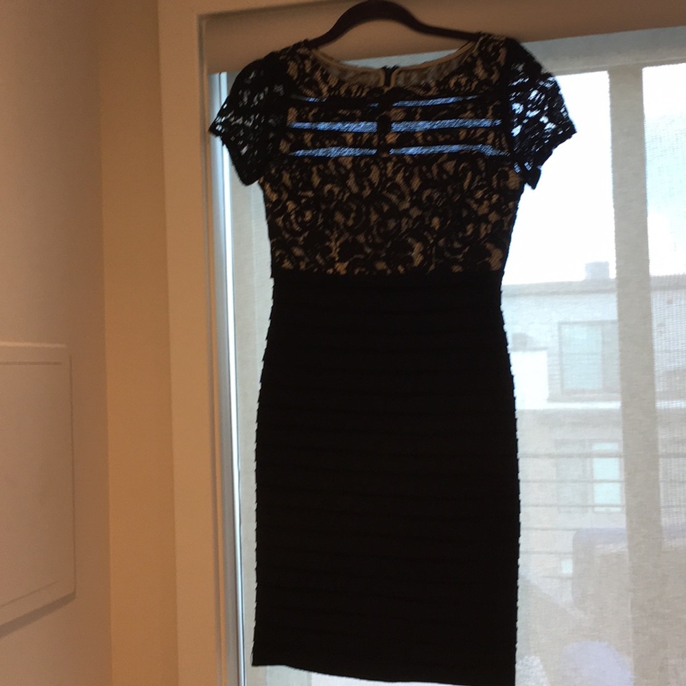 Short sleeved cocktail dress